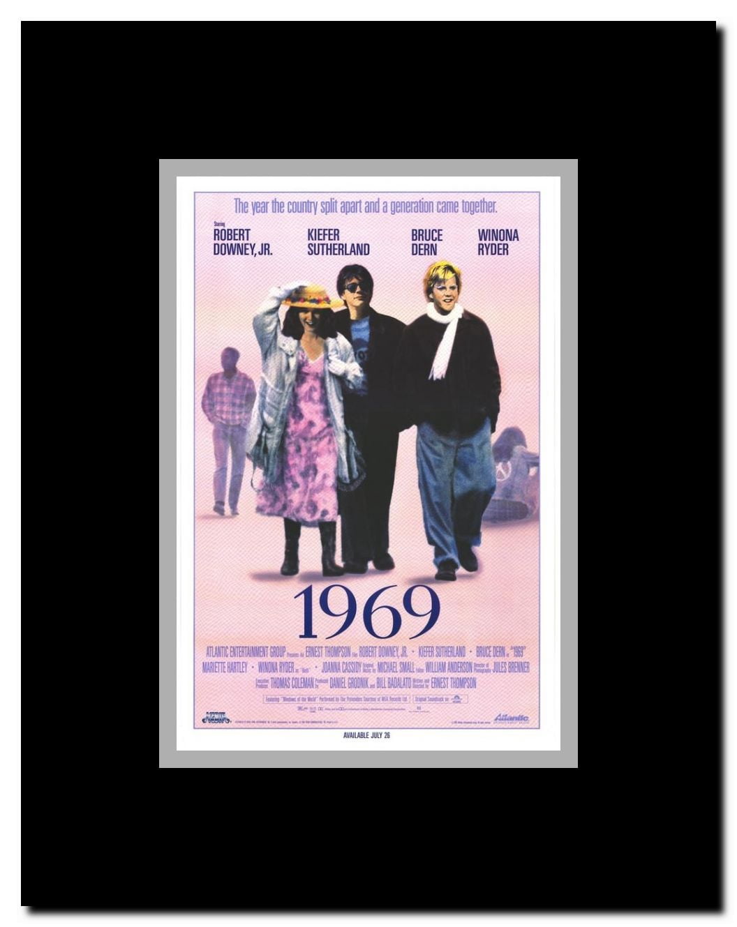 1969 Framed Movie Poster