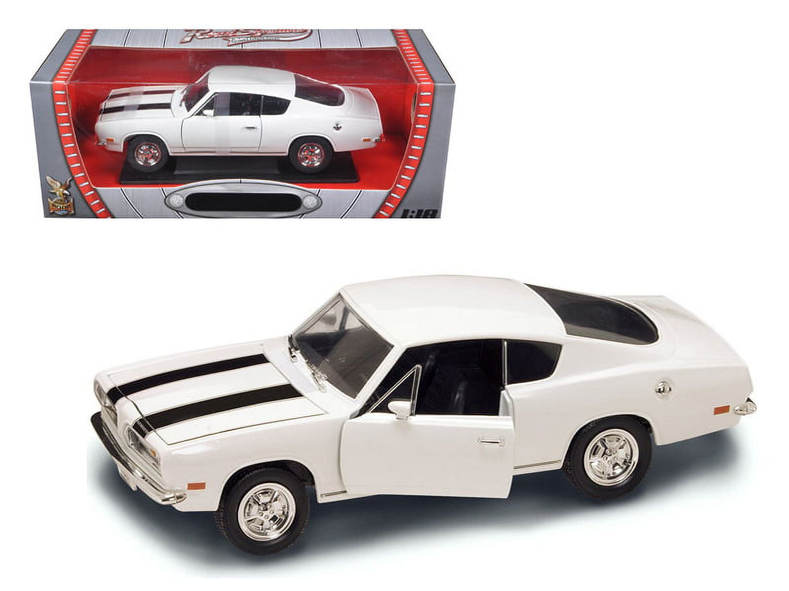 1969 Plymouth Barracuda 440 Green 1/18 Diecast Car - Walmart.com