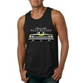 thumbnail image 1 of 1969 Plymouth Road Runner Hot Rod Racing | Mens Cars and Trucks Graphic Tank Top, Black, Small, 1 of 4