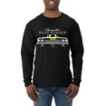 thumbnail image 1 of 1969 Plymouth Road Runner Hot Rod Racing | Mens Cars and Trucks Long Sleeve T-Shirt, Black, Small, 1 of 1