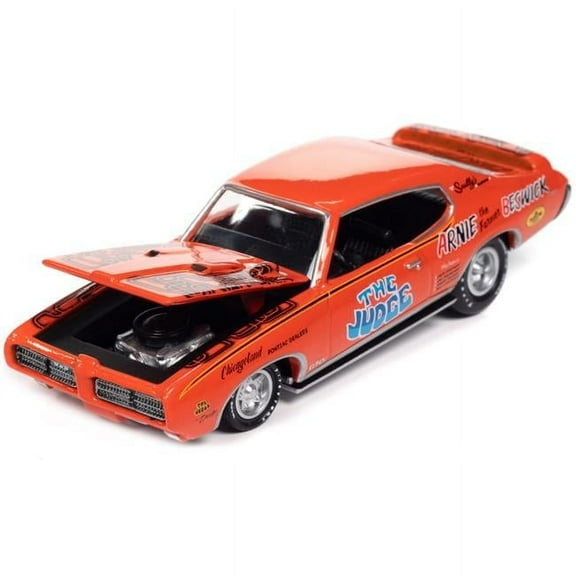 1969 Pontiac GTO Orange Racing Champions