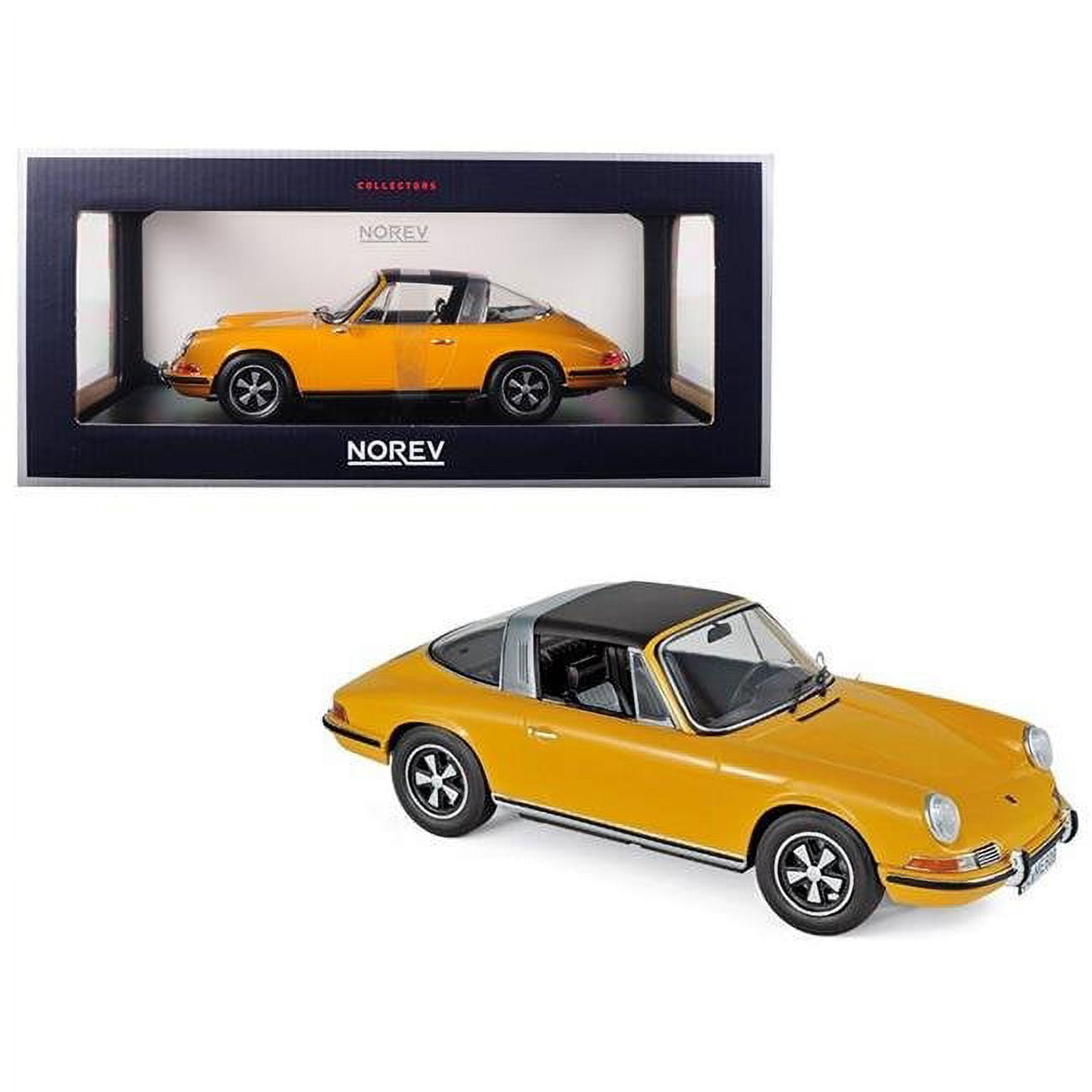 ノレブ 1/18 ポルシェ・911E orange 1969 0 E Porsche 911E オレンジ色