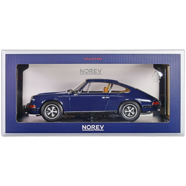 1969 Porsche 911 S Blue 1/18 Diecast Model Car by Norev - Walmart.com