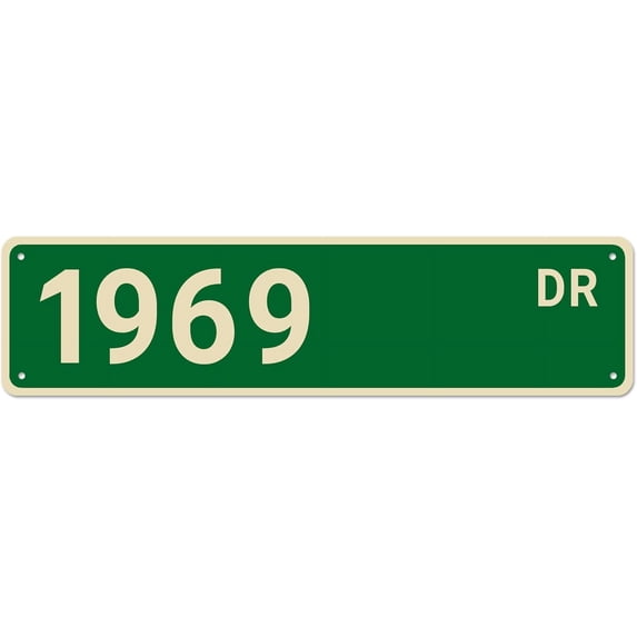 1969 Street Signs, 1969 Decor 1969 Sign Born in 1969 Birthday Gift ...