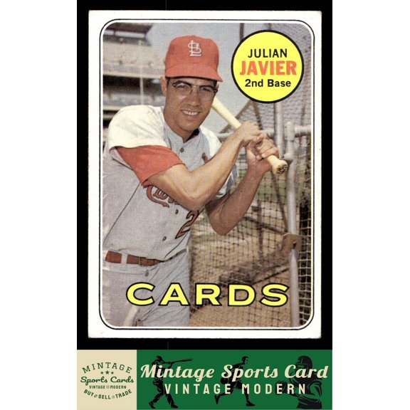 1969 Topps Julian Javier #497