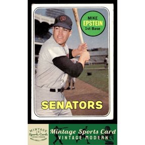 1969 Topps Mike Epstein #461 Washington Senators Baseball Card