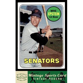 1969 Topps Mike Epstein #461 Washington Senators Baseball Card