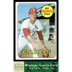 1969 Topps Ray Washburn #415 St. Louis Cardinals Baseball Card