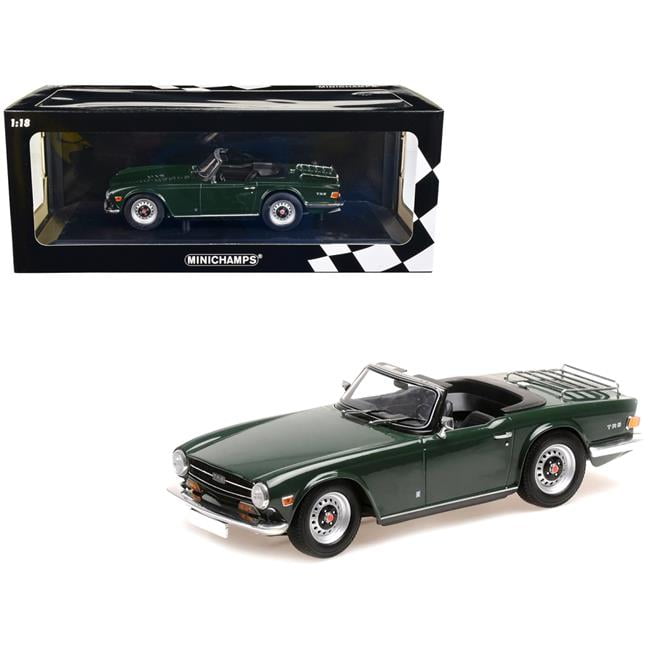 1969 Triumph TR6 Convertible Dark Limited Edition 1-18 Diecast