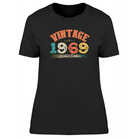 1969 Vintage  T-Shirt Women -Image by Shutterstock, Female XX-Large