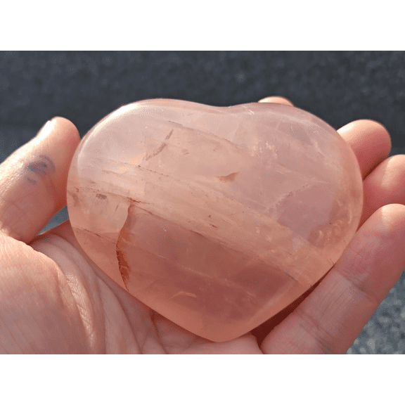 196g Funny crystal jade healing crystal Pink Heart-shaped stone statue carved Jade ,Handmade Raw Stone Gem Chakra Quartz  birthday gifts
