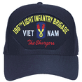 thumbnail image 1 of 196th Light Infantry Brigade 'The Chargers' Ball Cap, 1 of 1