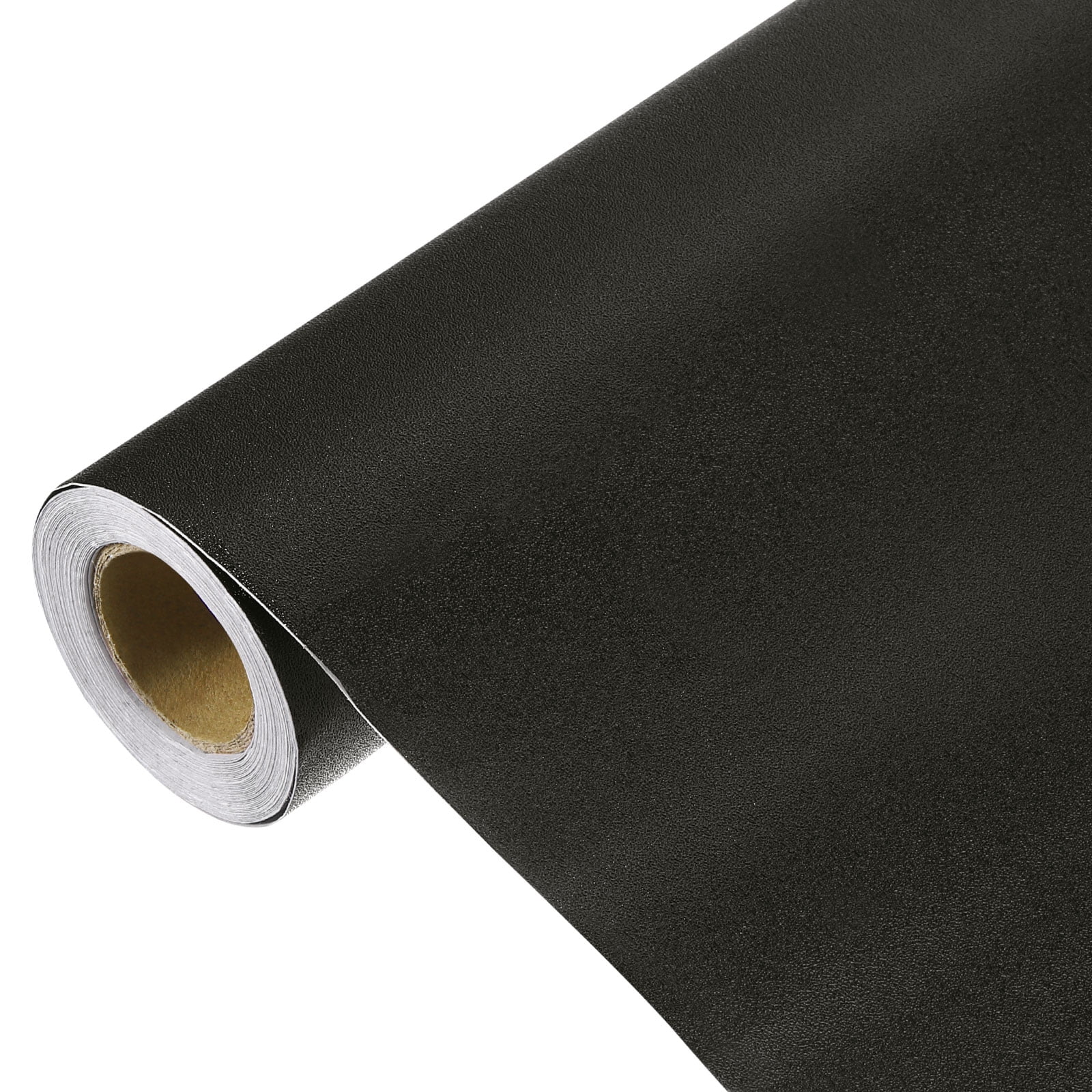 197"x15.7" Black Wallpaper, Peel and Stick Wallpaper, Black Contact