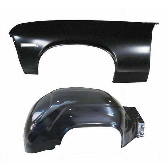 1970-74 Nova Front LH Inner and Outer Fenders
