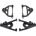thumbnail image 1 of 1970-81 Camaro Upper and Lower Tubular Control Arms, Black, Set, 1 of 14