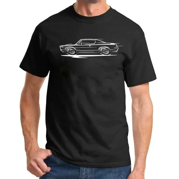 1970 AMC Rebel Machine Classic Redline Design Tshirt NEW