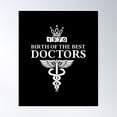 thumbnail image 1 of 1970 Birth Of The Best Doctors Poster Wall Art, Modern Wall Decor, 16x24 UNFRAMED, 1 of 3