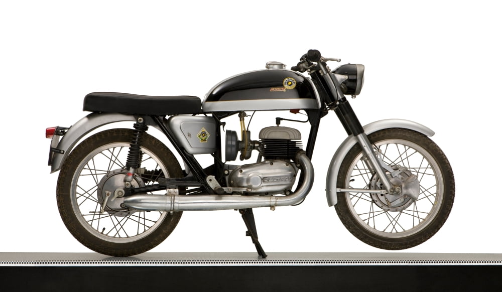 1970 Bultaco Metralla Mk 2 250cc motorcycle Canvas Art - Panoramic Images (24 x 40)