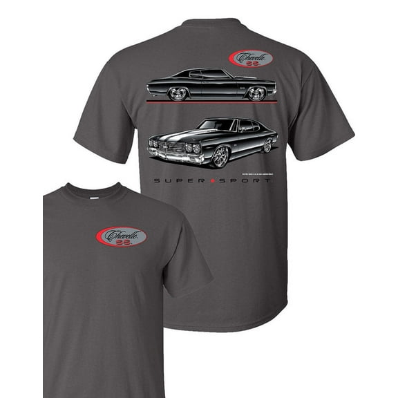 1970 Chevelle Chevrolet Blackline Mens T shirt