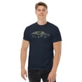 thumbnail image 1 of 1970 Chevelle SS Unisex Classic Tee (Navy, XL), 1 of 6
