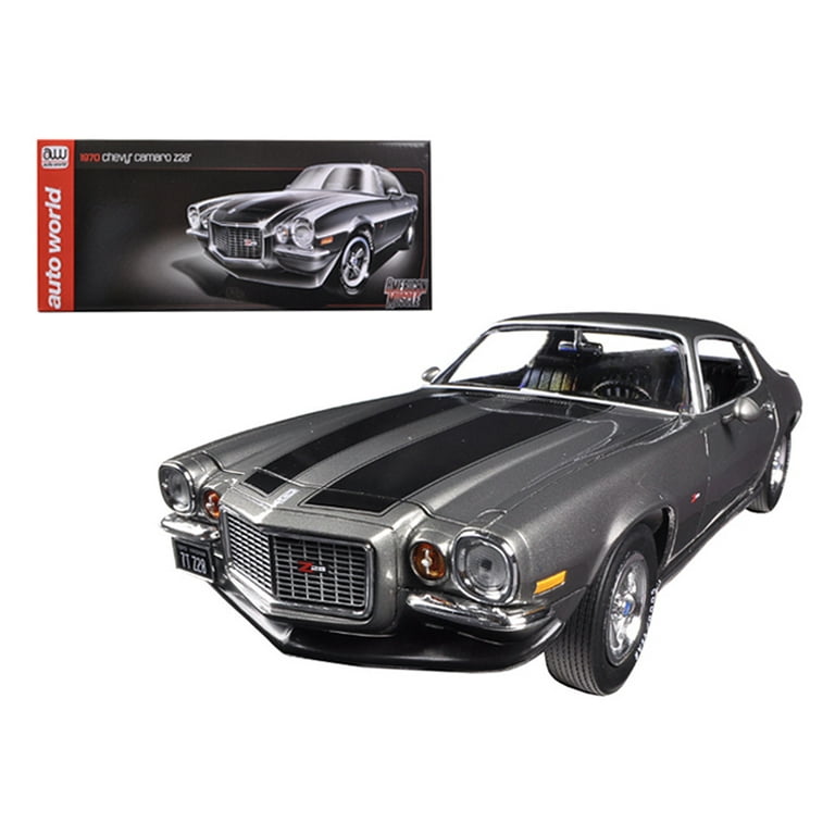 1970 Chevrolet Camaro Z/28 Galaxy Gray 1/18 Diecast Model