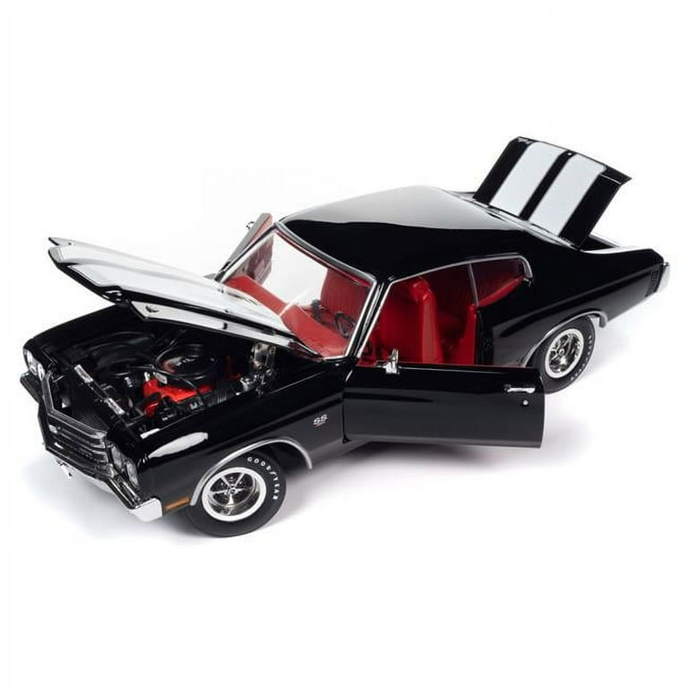 Auto World AMERICAN MUSCLE 1970 Chevy Chevelle SS 1:18 BLACK