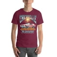 thumbnail image 1 of 1970 Chevrolet Chevelle SS 454 | Vintage 70's Era Auto Shirt (Maroon, 3XL), 1 of 1
