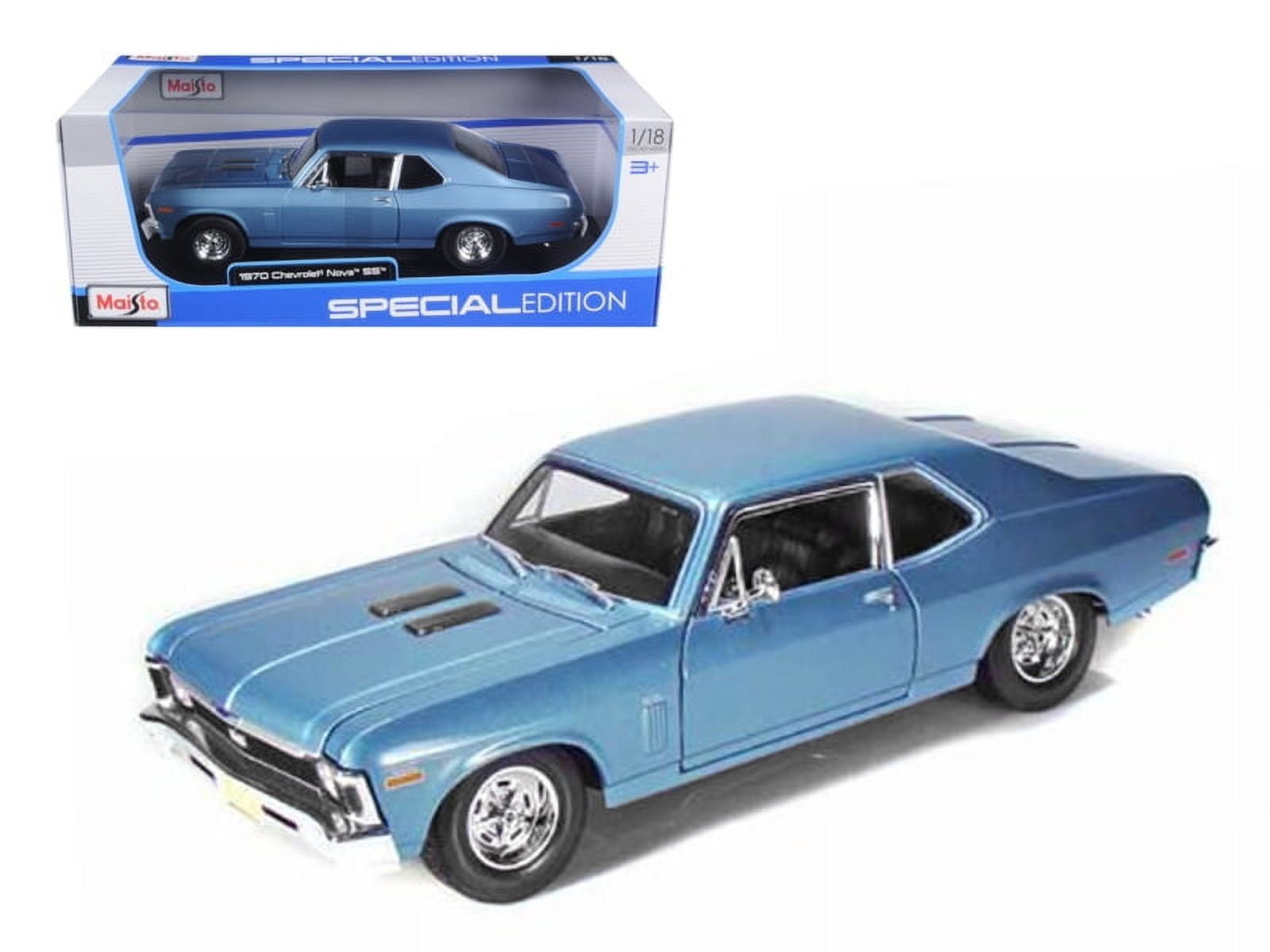 1970 Chevrolet Nova SS Coupe - fashion Red 1:18 Scale Diecast Replica Model