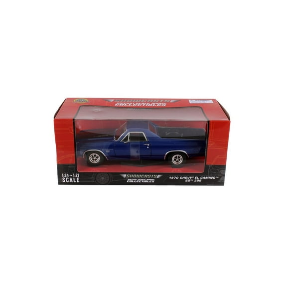 1970 Chevy El Camino SS 396, Blue - Showcasts 71347BU - 1/24 Scale Diecast Model Car