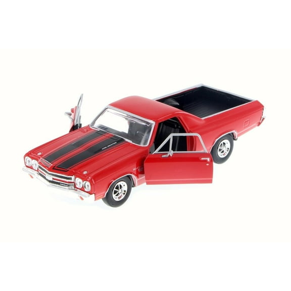 1970 Chevy El Camino SS 396, Red - Motor Max 79347AC/R - 1/24 Scale Diecast Model Toy Car