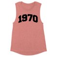 thumbnail image 1 of 1970 College Style Women's Muscle Tank X-Large Desert Pink, 1 of 5