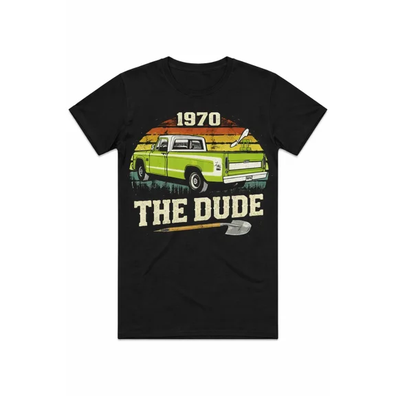 1970 D100 The Dude Classic Pickup Truck Retro Graphic Unisex T-Shirt ,up to size 5XL