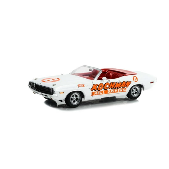 1970 Dodge Challenger Convertible, #8 - Greenlight 13633 - 1/18 scale Diecast Model Car
