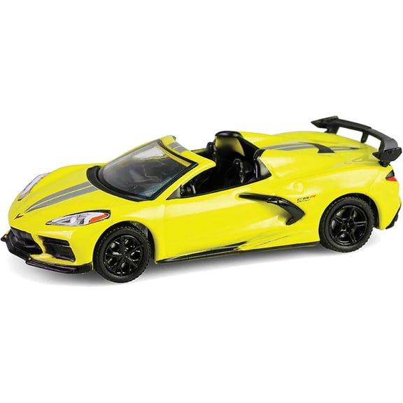 2022 Chevrolet Corvette C8.R Championship Edition Convertible - Yellow 1:64 Scale