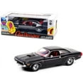 thumbnail image 1 of 1970 Dodge Challenger R/T 440 Six Pack Black with Red Interior and Deluxe Wheel Covers 1/18 Diecast Model Car by Greenlight, 1 of 5