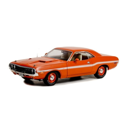 1970 Dodge Challenger R/T, Go Mango Orange - Greenlight 13630 - 1/18 scale Diecast Model Toy Car