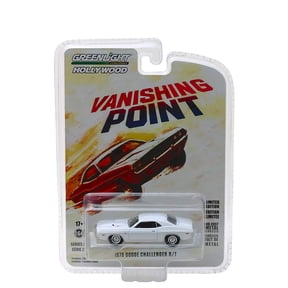 1970 Dodge Challenger R/T White "Vanishing Point" (1971) Movie "Hollywood" Series 22 1/64 Diecast Model Car Greenlight