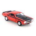 thumbnail image 1 of 1970 Dodge Challenger T/A, Red w/ Black - Welly 43663D - 4.5" Diecast Model Toy Car (Brand New but NO BOX), 1 of 4