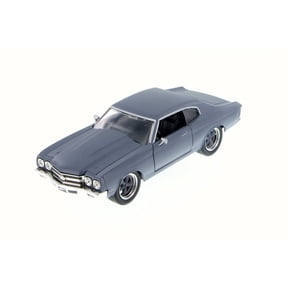 1970 Dom's Chevy Chevelle SS, Primer Gray - Jada 97835 - 1/24 Scale Diecast Model Toy Car