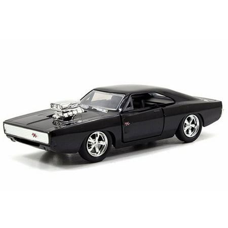 1970 Dom's Dodge Charger With Engine Blower, Black - Jada Toys Fast & Furious 97042 - 1/32 scale Diecast Model Toy Car