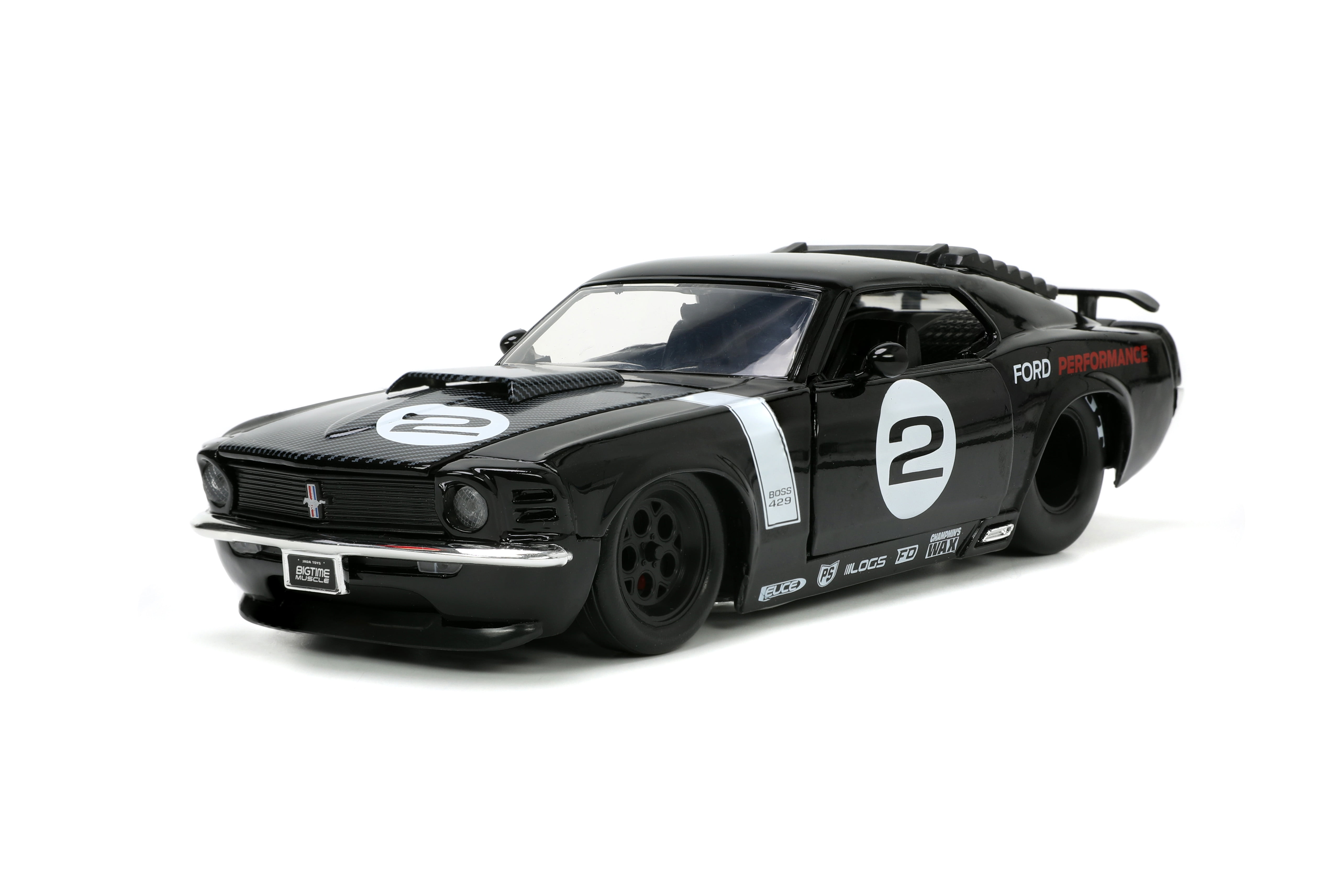 1970 Ford Mustang Boss 429 ~ Die Cast Car ~ 1:24 ~ Bigtime
