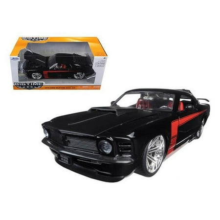 1970 Ford Mustang Boss 429 Black 1/24 Diecast Mode