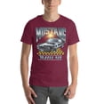 thumbnail image 1 of 1970 Ford Mustang Boss 429 | Vintage 70's Era Auto Shirt (Maroon, 3XL), 1 of 1