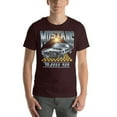 thumbnail image 1 of 1970 Ford Mustang Boss 429 | Vintage 70's Era Auto Shirt (Oxblood Black, 4XL), 1 of 1