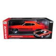 thumbnail image 1 of 1970 Ford Torino Cobra Twister Calypso Coral Orange Limited Edition to 1002 pieces Worldwide 1/18 Diecast Model Car by Autoworld, 1 of 4