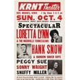 thumbnail image 1 of 1970 Loretta Lynn concert Poster Wall Art PRINT Peggy Sue es 24 x 36 Inch Poster, 1 of 5