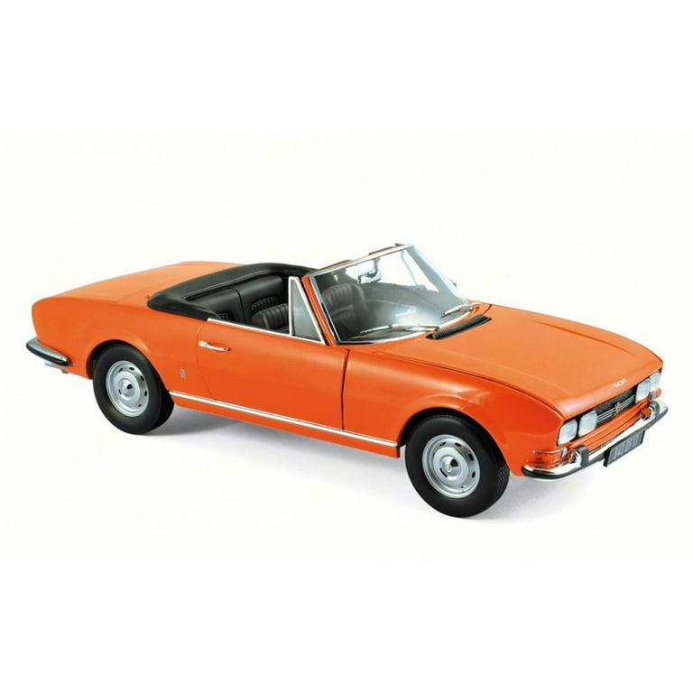 1970 Peugeot 504 Cabriolet, Orange - Norev 184826 - 1/18 Scale