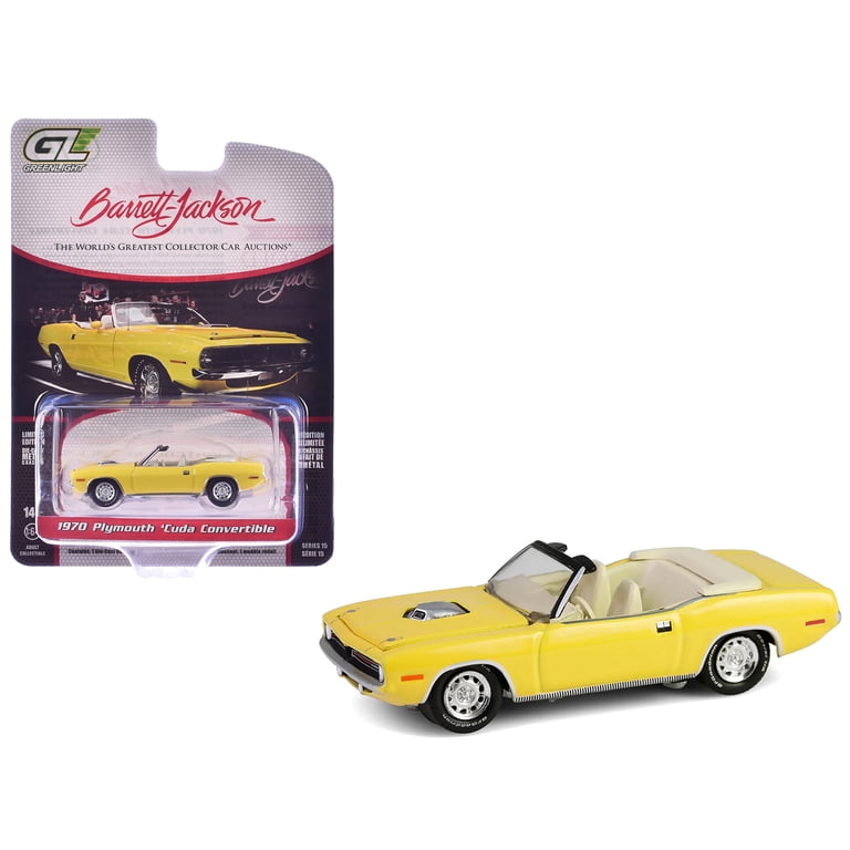 1970 Plymouth 'Cuda Convertible Yellow 