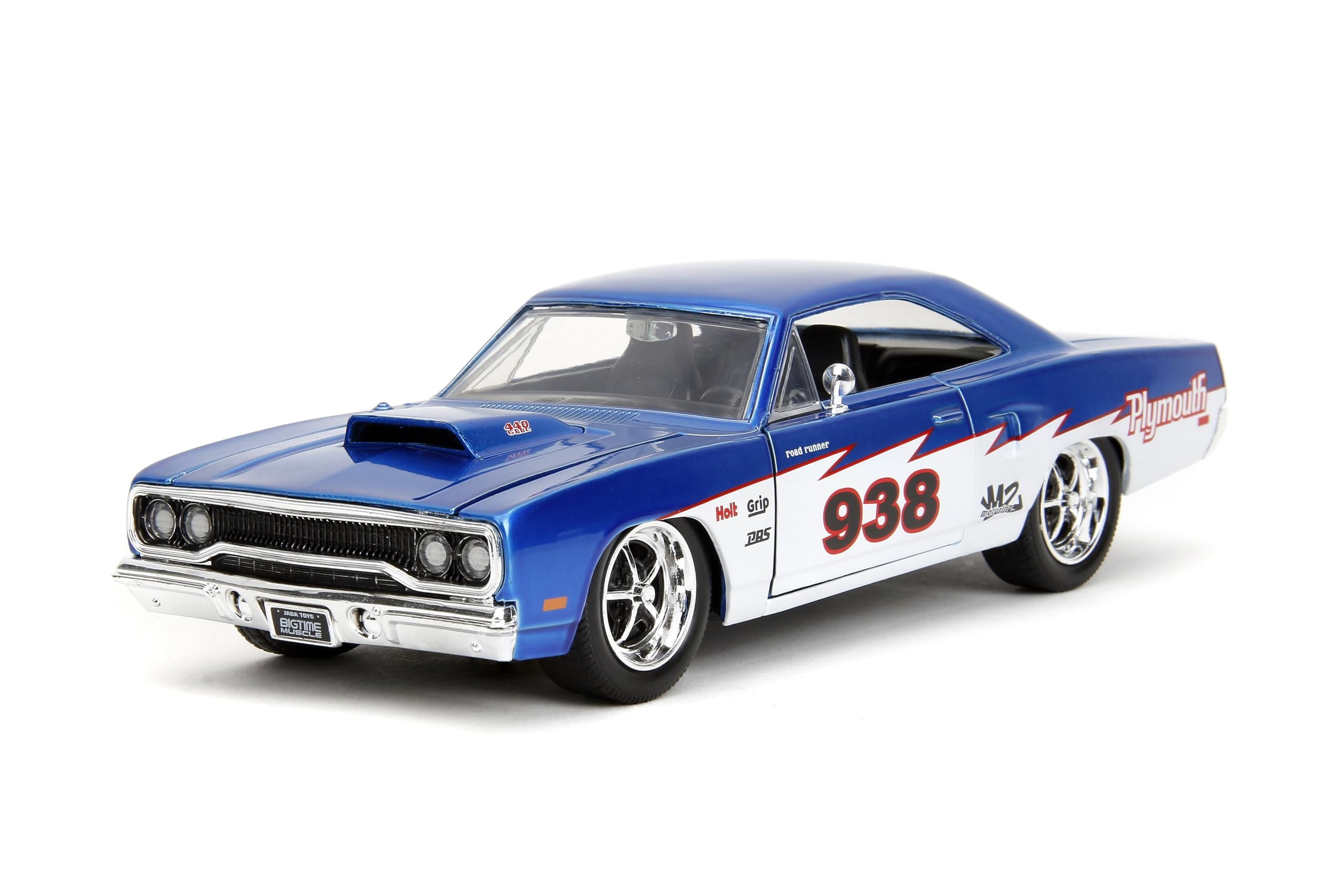 ミニカー 1:24 BTM 1970 Plymouth Road Runner 938 1970 Plymouth Road Runner 938 Diecast Model Car | Jada Toys