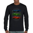 thumbnail image 1 of 1970 Road Legends Muscle Car Long Sleeve T-shirt American Vintage Classic, 1 of 7